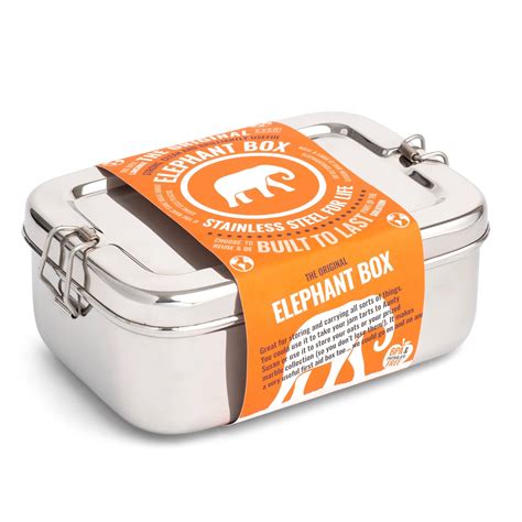 elephant box stainless steel|elephant box lunch box.